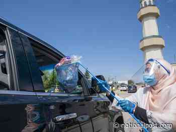 Mississauga mosque celebrates socially distant Eid with drive-thru gift handouts