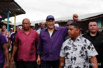 Verkiezingen Suriname op de tocht, Bouterse houdt toespraak