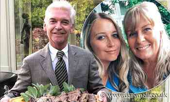 Phillip Schofield looks dapper as he dresses up for family barbeque