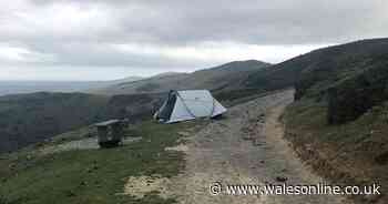 Campers found on Welsh mountain as campervan travels 200 miles to get into Wales