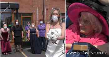Co Antrim care home hosts 'wedding' to entertain residents during lockdown - Belfast Live