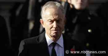 Former U.K. Prime Minister Tony Blair questions Trump's coronavirus strategy - NBC News