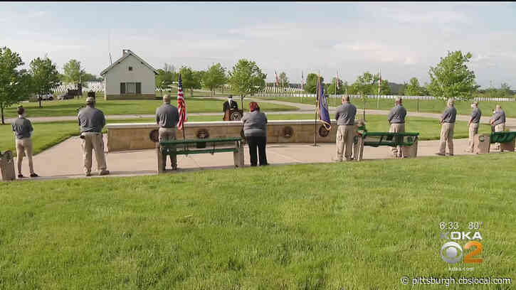 ‘We Have To Remember Them’: National Cemetery Of The Alleghenies Holds Private Memorial Day Ceremony To Honor Fallen Military Members