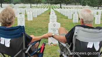 Military families share Memorial Day with nation mourning coronavirus losses - ABC News