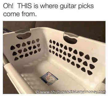 Oh This Is Where Guitar Picks Come From – Meme