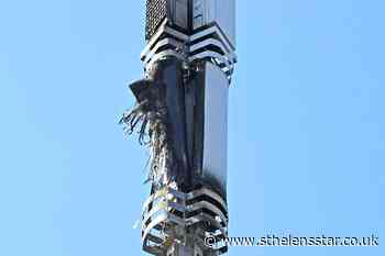 Arson investigation launched after 5G phone mast torched - St Helens Star