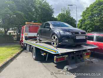 Car in near miss with man during Bolton police pursuit - The Bolton News