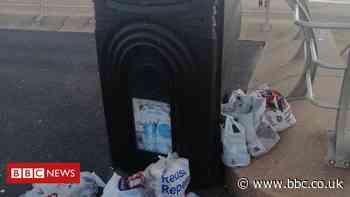 Coronavirus: 'Surge' in Blackpool day trippers causes beach litter problem