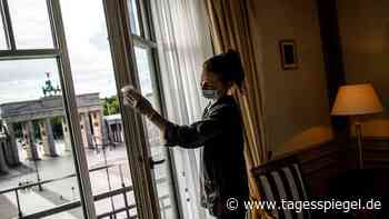 Berlin lockert die Corona-Beschränkungen: Touristen dürfen jetzt wieder in Hotels einchecken - Tagesspiegel