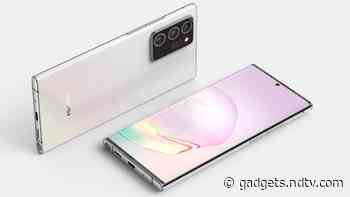 Samsung Galaxy Note 20+ Camera Details Leak, 4,370mAh Battery Tipped