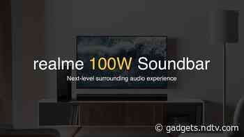 Realme Soundbar Teased, Five Speaker System Could Launch in India Soon
