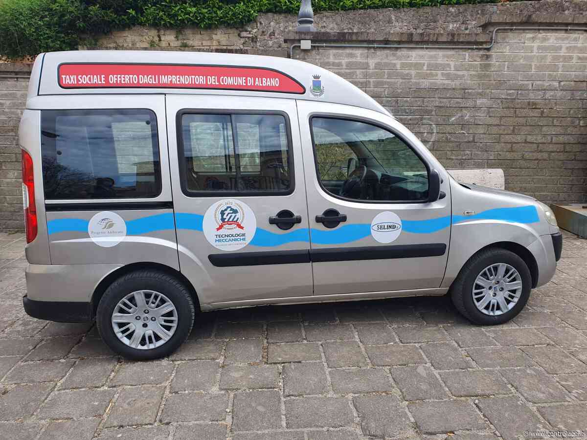 Albano Laziale, i Servizi Sociali inaugurano il Taxi Sociale per gli spostamenti delle persone fragili - Controluce Notizia
