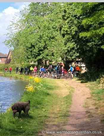 Anger as '50 cyclists' gather along Bridgewater Canal