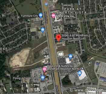 Two men found dead in car that crashed into north Harris County hotel