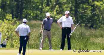 Trump goes golfing for 1st time since coronavirus was declared national emergency - Globalnews.ca