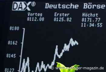 Knapp unter Tageshoch: Dax gewinnt 2,9 Prozent - MTU, Lufthansa und Bayer heben ab