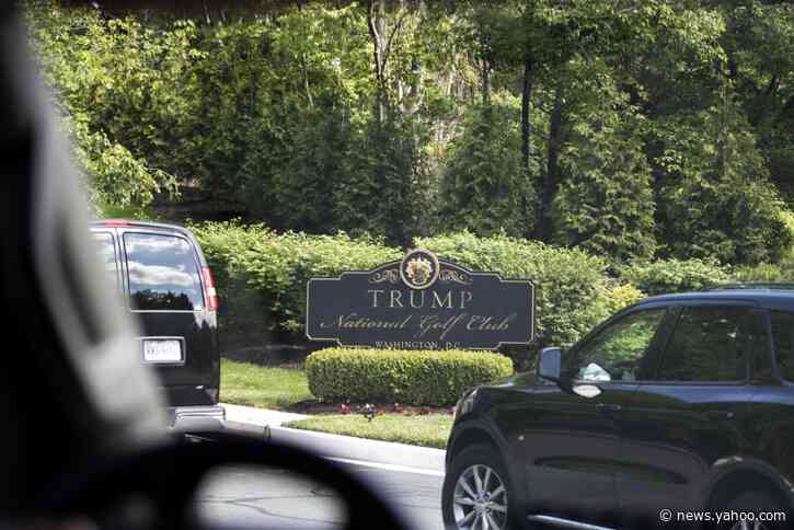 Trump plays golf for 1st time since the coronavirus pandemic