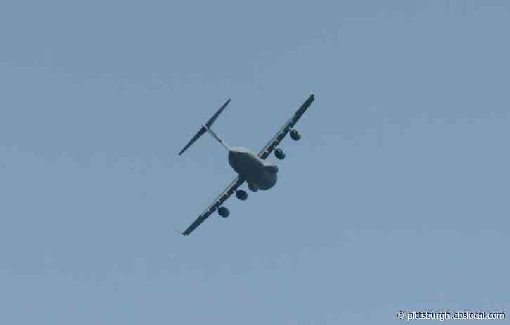 911th Airlift Wing Performs Hospital Flyover, Saluting Coronavirus Frontline Healthcare Workers