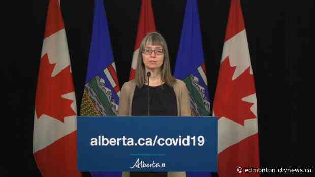 New Alberta COVID-19 update Monday afternoon