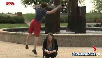 Take that COVID-19:  Martial art stunt crew won’t be slowed down