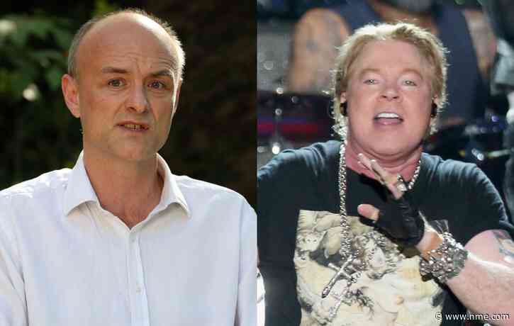 Dominic Cummings compared to Axl Rose after late press conference appearance