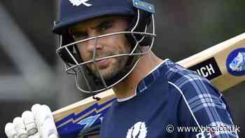 Kyle Coetzer: Cricket in Scotland risks being 'forgotten' says captain