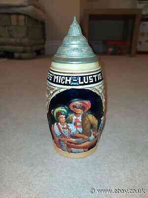 Vintage Original King Beer Stein. From 500 Series. Antique. Immaculate.