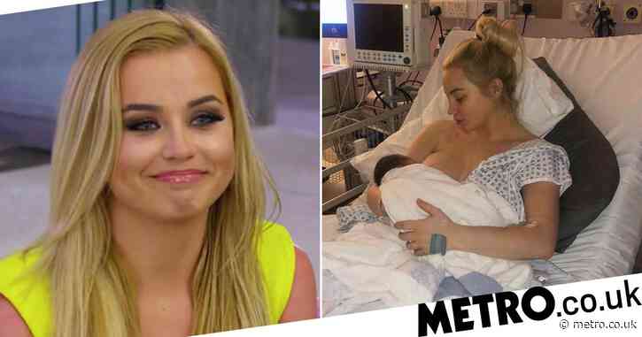 Ex On The Beach star Melissa Reeves gives birth to baby girl after three day labour