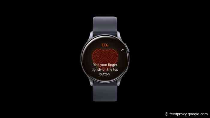 Samsung Galaxy Watch Active 2 to get ECG function