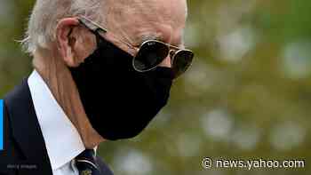 Biden makes first in-person appearance in over 2 months