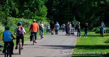 What lockdown looked like in Wales this weekend as parks get busier but beaches remain quiet - Wales Online