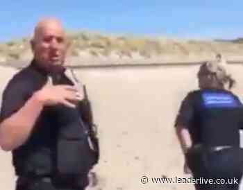 Woman asked by police to leave North Wales beach says "Boris Johnson says you can" - LeaderLive
