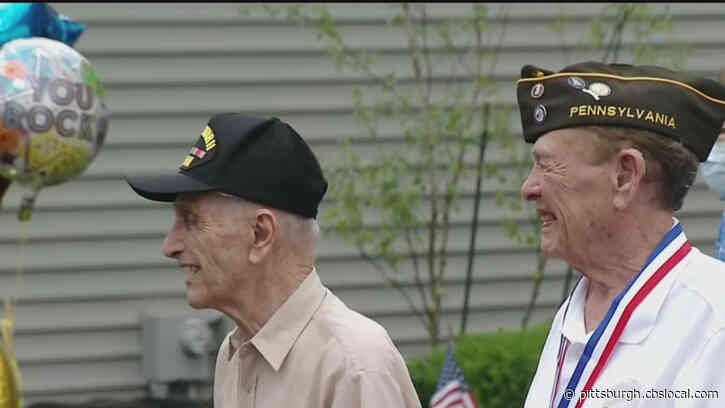 WATCH: World War II Veteran In Bethel Park Celebrates 100th Birthday With Parade