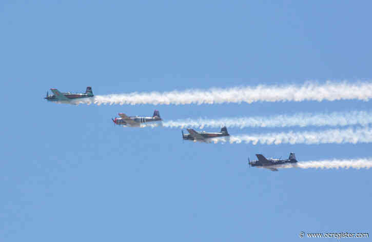 War! Pandemic! Memorial Day flyover shows it’s all in the way you look at it