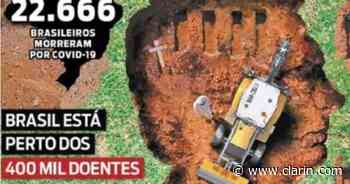 Coronavirus en Brasil: la dura portada de "O Dia" contra Jair Bolsonaro por las muertes por Covid-19 - Clarín
