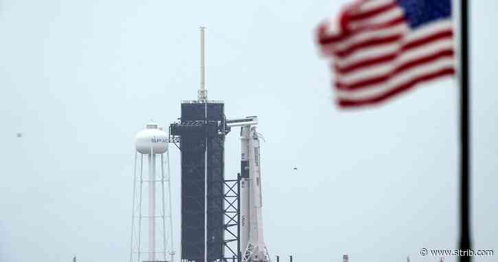 Stormy weather might put a damper on SpaceX’s 1st astronaut launch