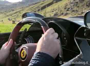 Ferrari Monza SP2: spettacolare video on board sulle Dolomiti - Autoblog.it