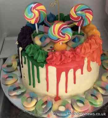 Canon Slade School students bake rainbow-themed cakes