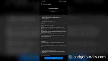 Samsung Galaxy A50 Starts Receiving Android 10 Update With OneUI 2 in India Again: Report