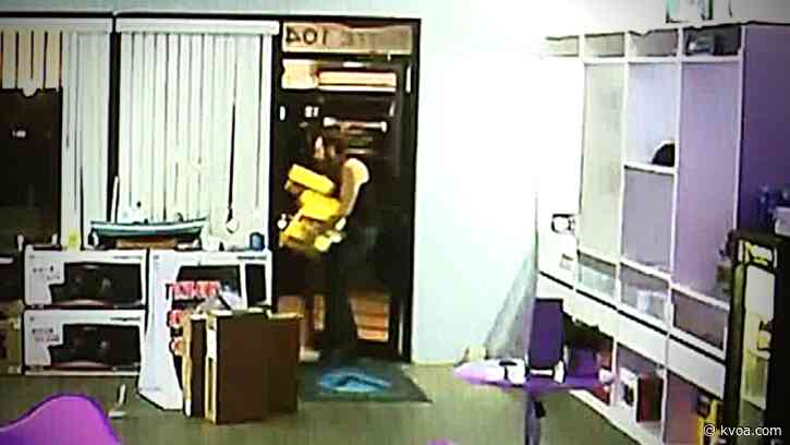 Caught on Camera: Midtown auto shop robbed over weekend
