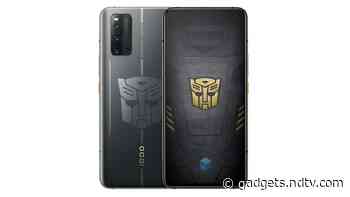 iQoo 3 Transformers Limited Edition With Transformers Logo, Gold Accents Launched: Price and Specifications