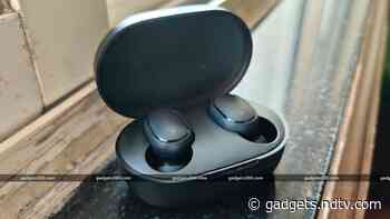 Redmi Earbuds S True Wireless Earphones Launched in India, Priced at Rs. 1,799