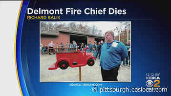 Delmont Community Mourning The Death Of Fire Chief Rich Balik