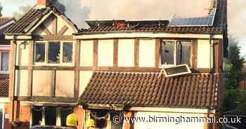 Family 'loses everything' as fire rips through home and collapses roof