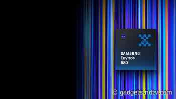 Samsung Unveils Exynos 880 SoC With Integrated 5G Modem, AI Capabilities for Mid-Range Smartphones