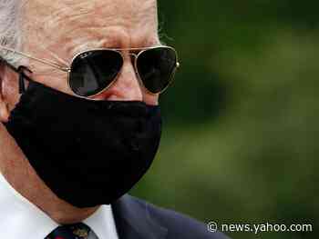 Joe Biden made his first appearance outside of his home in two months to honor Memorial Day at a veterans park in Delaware