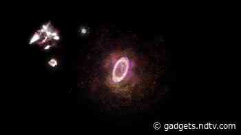 Exceptionally Rare "Cosmic Ring of Fire" Galaxy Spotted 11 Billion Light-Years Away