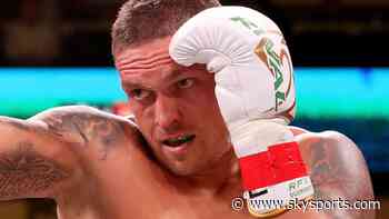 Usyk: You can't hit what you can't see