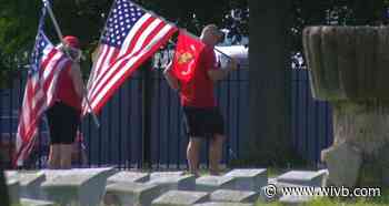Area residents make their way down to Forest Lawn for Memorial Day despite event pandemic related  cancellations