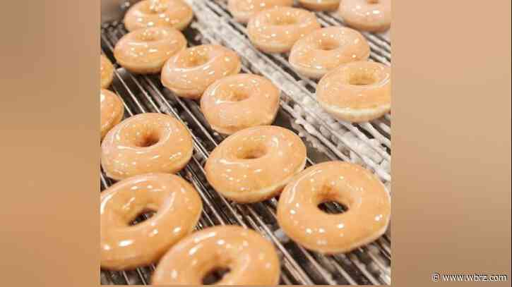 Krispy Kreme on Plank Road welcomes customers to newly renovated shop, Tuesday